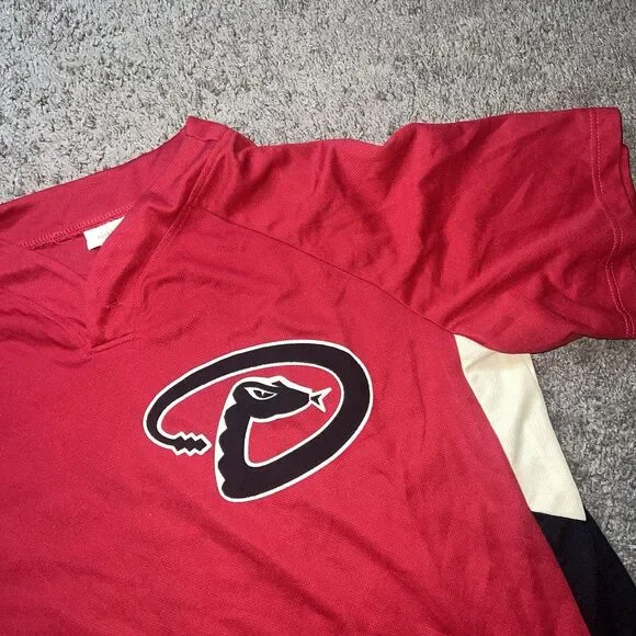 Arizona Diamondback Reynolds #27 Size L Red Replica Jersey - Picture 3 of 6